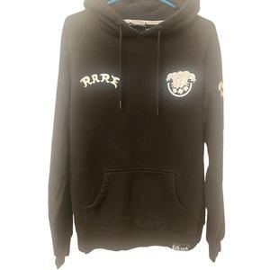 Pink Dolphin Pullover Graphic Hoodie Sz M Grunge Emo Skater Streetwear RARE Y2K